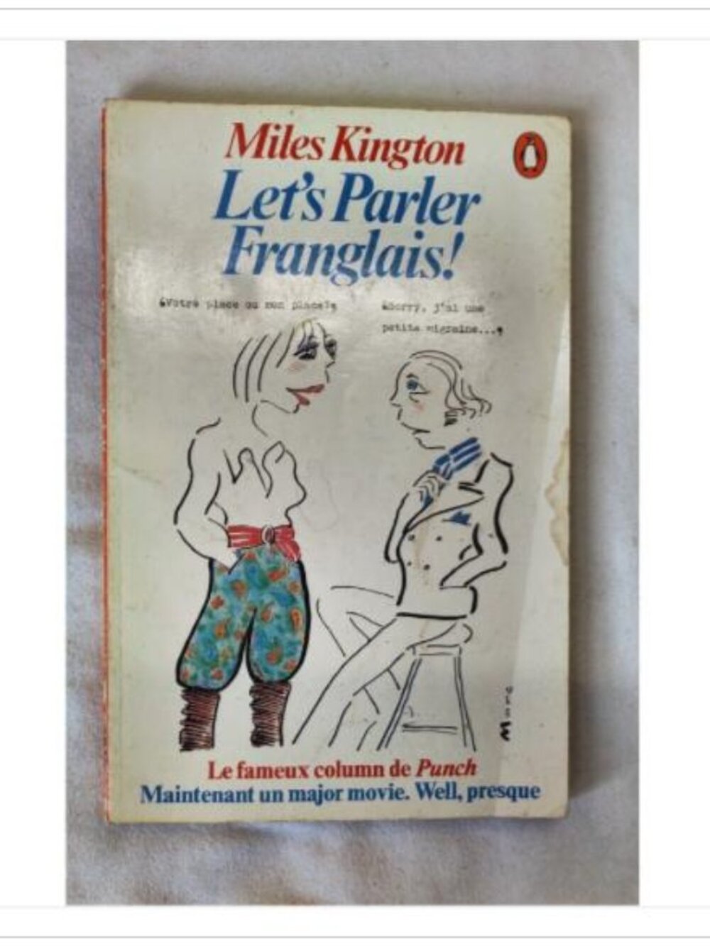 Let's Parler Franglais! by Miles Kington 1980 Paperback ISBN 0140056254